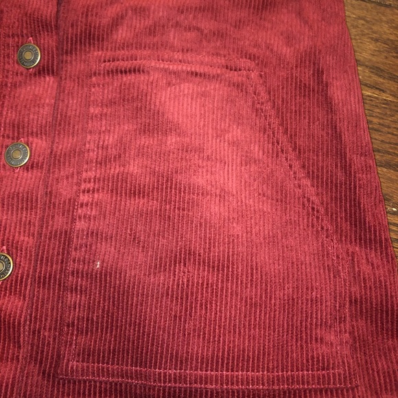 corduroy overall dress - Picture 3 of 3